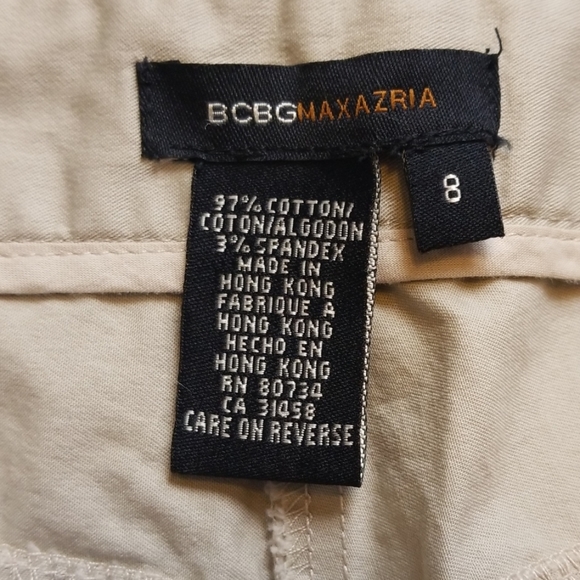 BCBGMaxazria Zipper Hem Khakis - Picture 6 of 7